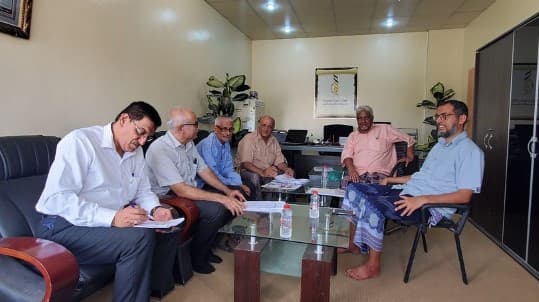 اللجنة العلمية لمؤتمر (المهرة عبر التاريخ) تقف أمام عناوين أبحاث المؤتمر