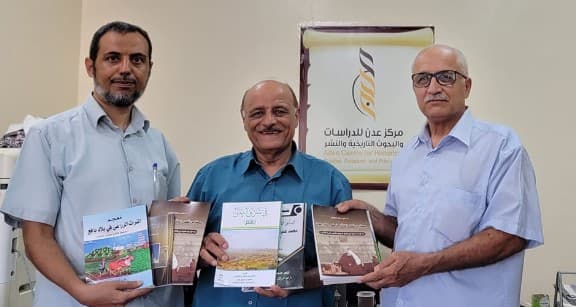 لقاء د. علي صالح الخلاقي في مركز عدن